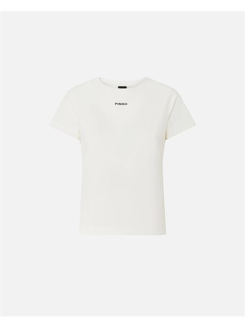 T-shirt con logo PINKO PINKO | 100373A34F/Z05